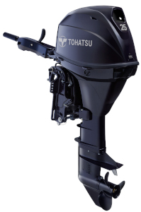 Tohatsu MFS25Tiller